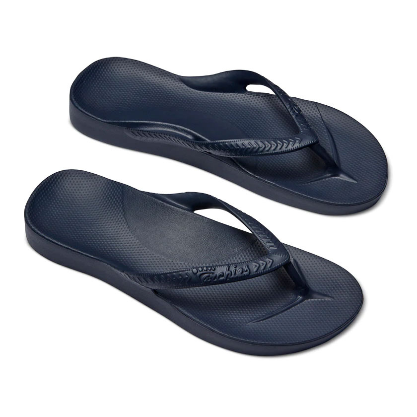 Archies_Thongs_-Navy-_Arch_Support_Sandals_45_degree_view_2000x