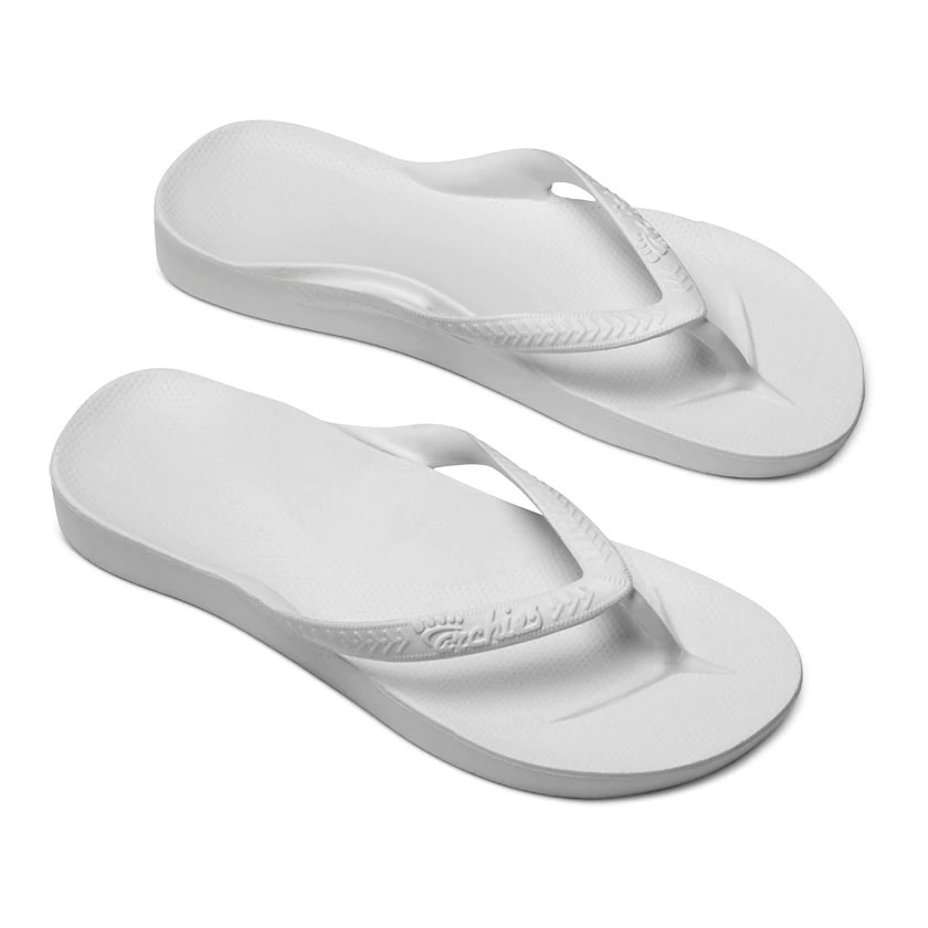 Archies_Thongs_-White-_Arch_Support_Sandals_45_degree_view_2000x